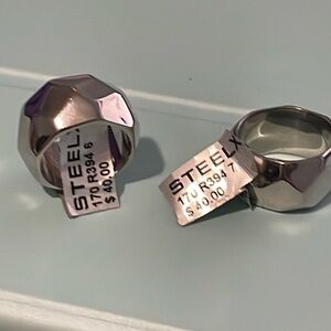 NWT STEELX RING IN SIZE 6 or 7